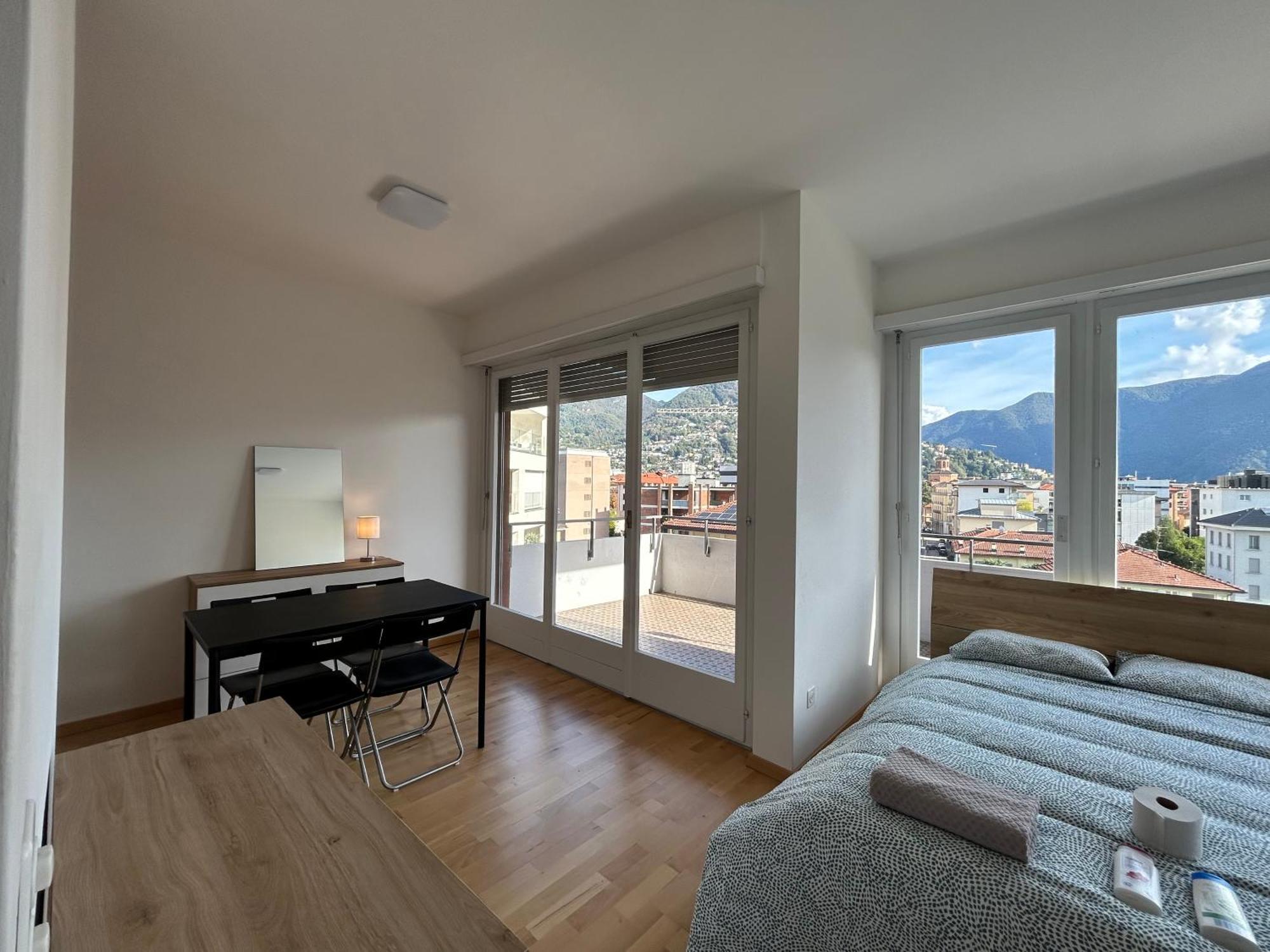 Switzerland Apartment Lugano Central Location Bagian luar foto