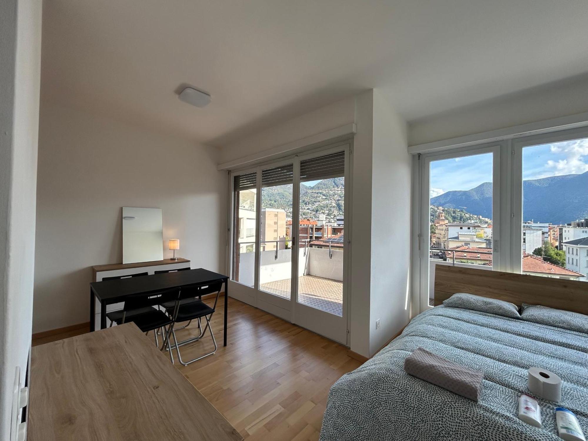 Switzerland Apartment Lugano Central Location Bagian luar foto