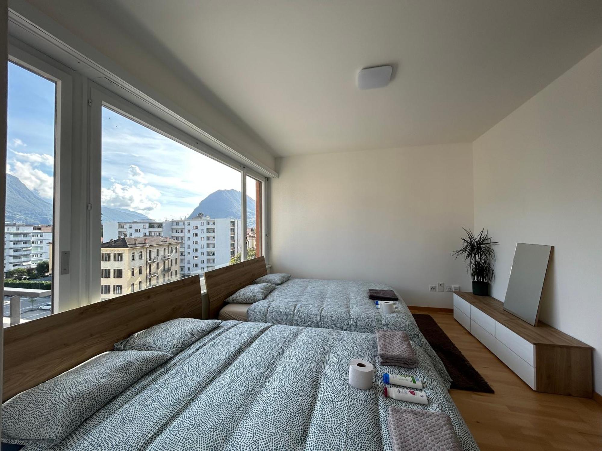 Switzerland Apartment Lugano Central Location Bagian luar foto